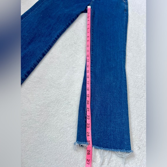 Pistola High Rise Raw Hem Straight Leg Jean - Size 27 - Picture 5 of 12